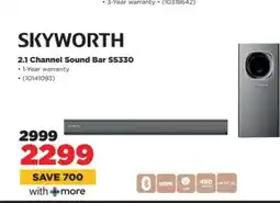 HiFi Corp SKYWORTH 2.1 Channel Sound Bar SS330 offer