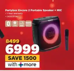 HiFi Corp Partybox Encore 2 Portable Speaker + MIC offer