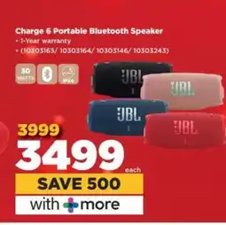 HiFi Corp Charge 6 Portable Bluetooth Speaker offer