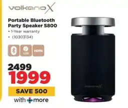 HiFi Corp Volkano X Portable Bluetooth Party Speaker S800 offer
