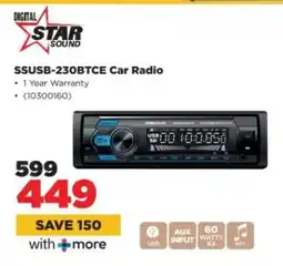 HiFi Corp SSUSB-230BTCE Car Radio offer