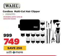 HiFi Corp WAHL Cordless Multi-Cut Hair Clipper offer