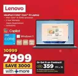 HiFi Corp Lenovo IdeaPad 3 Intel Core i5 Laptop offer