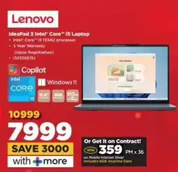 HiFi Corp Lenovo IdeaPad 3 Intel Core i5 Laptop offer