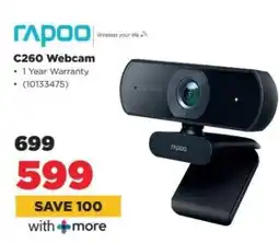 HiFi Corp Rapoo C260 Webcam offer