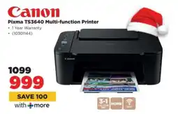 HiFi Corp Canon Pixma TS3640 Multi-function Printer offer