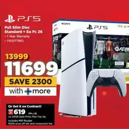 HiFi Corp PS5 Slim Disc Standard + EA FC 26 offer