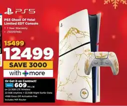 HiFi Corp PS5 Ghost Of Yotei Limited EDT Console offer