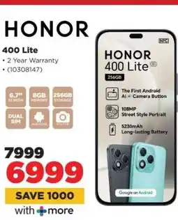 HiFi Corp HONOR 400 Lite offer