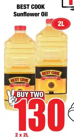 Boxer BEST COOK Sunflower Oil offer