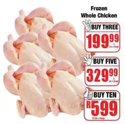 Boxer Frozen Whole Chicken offer