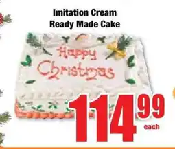 Boxer Imitation Cream Ready Made Cake offer