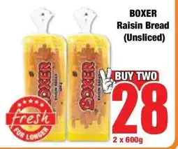 Boxer BOXER Raisin Bread (Unsliced) offer