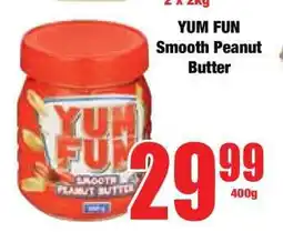 Boxer YUM FUN Smooth Peanut Butter offer