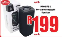 Boxer PRO BASS Portable Bluetooth Speaker offer