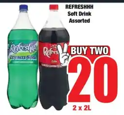 Boxer REFRESHHH Soft Drink Assorted offer