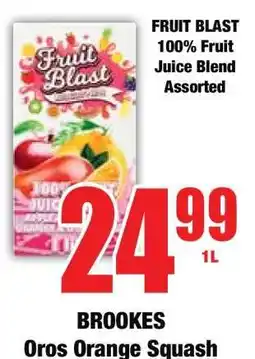 Boxer FRUIT BLAST 100% Fruit Juice Blend Assorted offer
