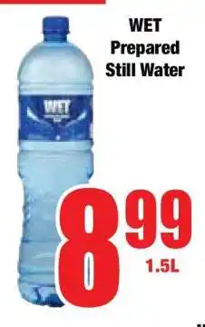 Boxer WET Prepared Still Water offer