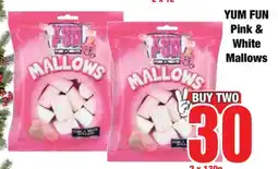 Boxer YUM FUN Pink & White Mallows offer