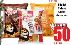 Boxer SIMBA Potato Chips Assorted offer