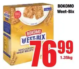 Boxer Bokomo Weet-Bix offer