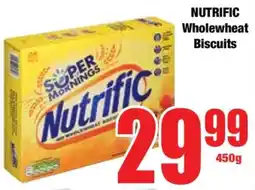 Boxer NUTRIFIC Wholewheat Biscuits offer