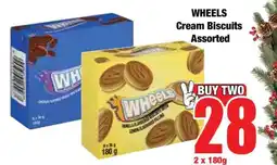 Boxer WHEELS Cream Biscuits Assorted offer