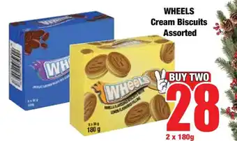 Boxer WHEELS Cream Biscuits Assorted offer