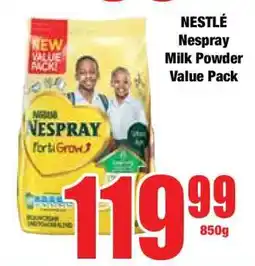 Boxer NESTLÉ Nespray Milk Powder Value Pack offer