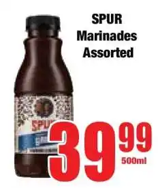 Boxer SPUR Marinades Assorted offer