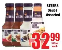 Boxer Steers Sauce Assorted offer