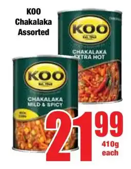 Boxer KOO Chakalaka Assorted offer