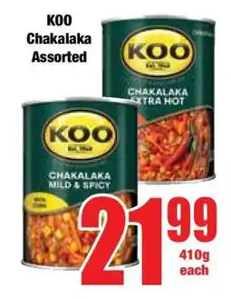 Boxer KOO Chakalaka Assorted offer