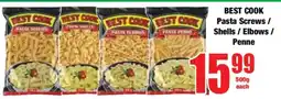 Boxer BEST COOK Pasta Screws / Shells / Elbows / Penne offer