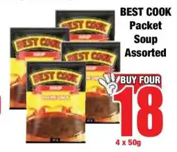 Boxer BEST COOK Packet Soup Assorted offer