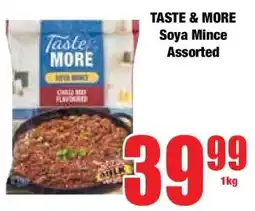 Boxer TASTE & MORE Soya Mince Assorted offer
