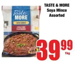 Boxer TASTE & MORE Soya Mince Assorted offer