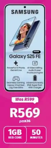Vodacom Samsung Galaxy S25 FE offer