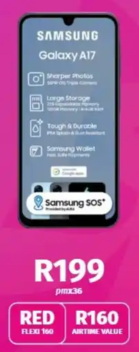 Vodacom Samsung Galaxy A17 offer