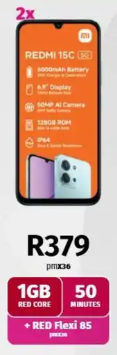 Vodacom Redmi 15C offer