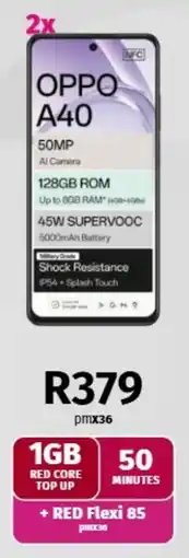 Vodacom Oppo A40 offer