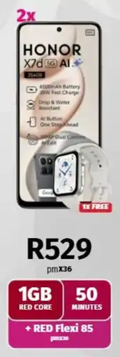 Vodacom Honor X7d offer