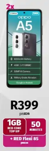 Vodacom Oppo A5 offer