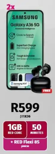 Vodacom SAMSUNG Galaxy A36 5G offer