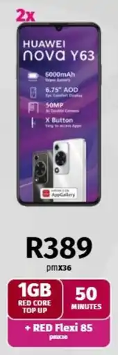 Vodacom Huawei Nova Y63 offer