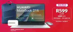 Vodacom HUAWEI MateBook D16 offer