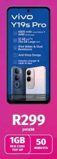 Vodacom Vivo Y19s Pro offer