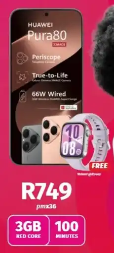 Vodacom Huawei Pura80 offer