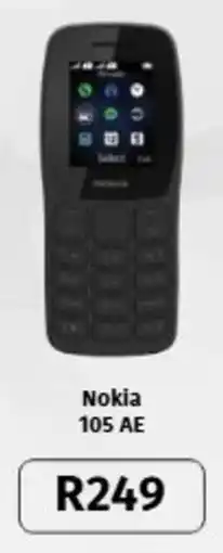 Vodacom Nokia 105 AE offer