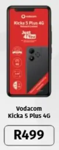 Vodacom Vodacom Kicka 5 Plus 4G offer